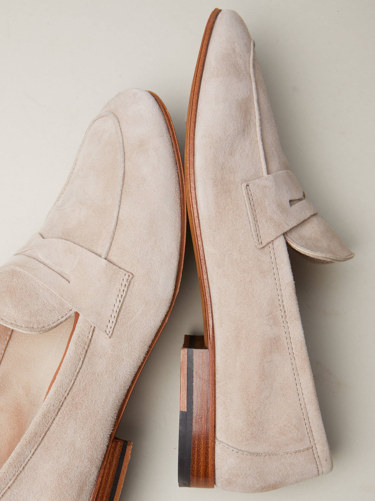 Oatmeal Suede Shoes F363150