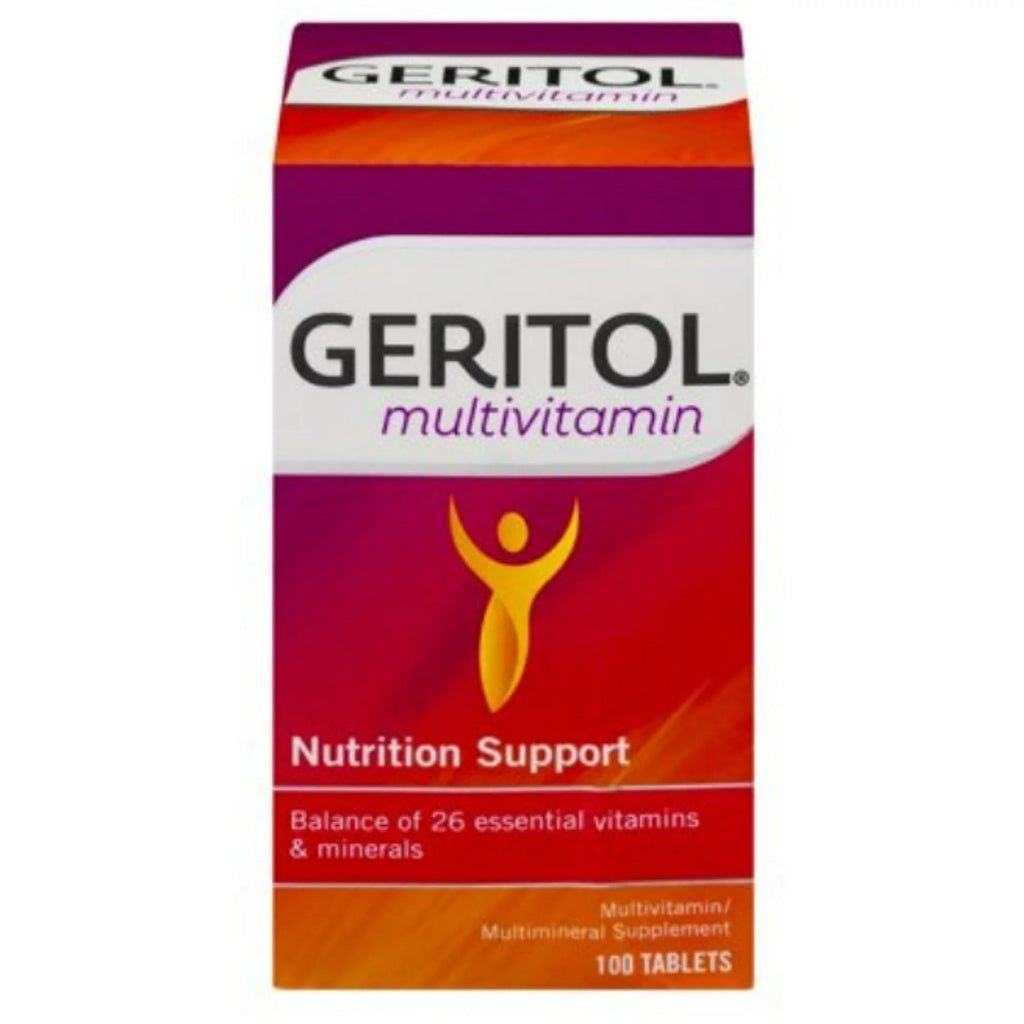 Geritol Complete Tablets 100 Tablets (Pack of 4) E955