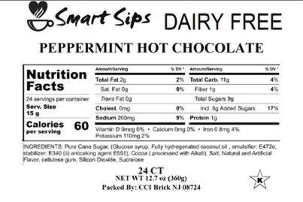 Dairy-Free Peppermint Hot Chocolate Pods T80239