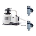 2800 GPH Pool Sand Filter Pump with Plunger Valves E1047