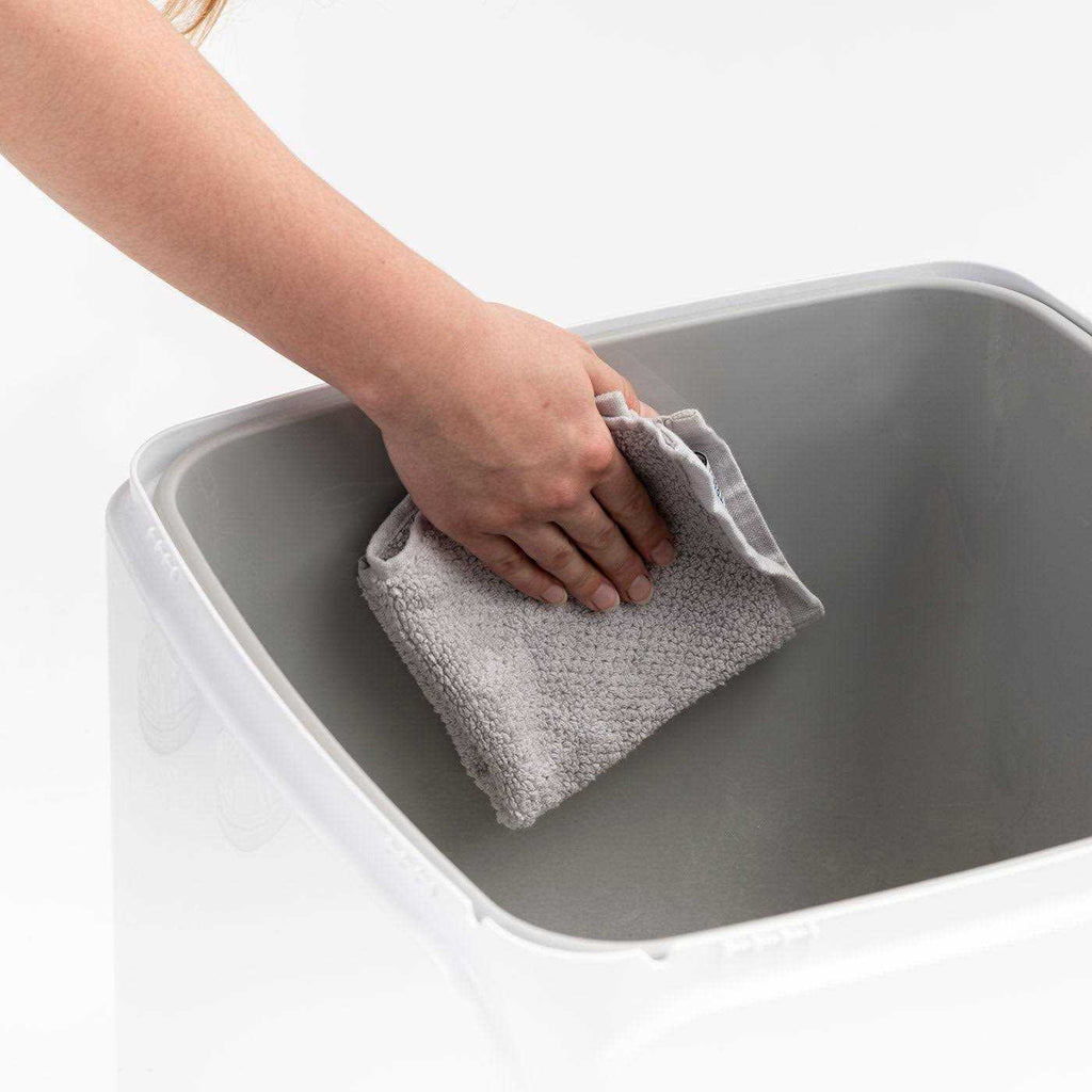 Square Top Entry Cat Litter Box with Scoop U3770