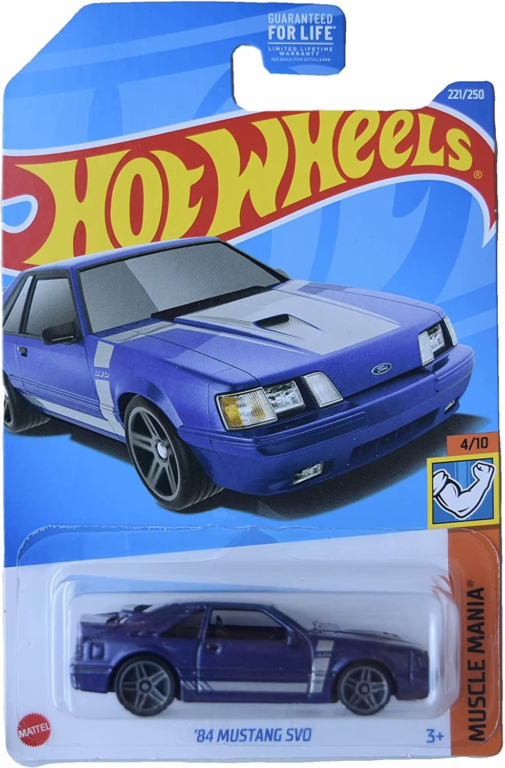 '84 Mustang SVO Purple Muscle Mania L860