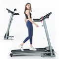 Folding Incline Treadmill with Device Holder D356304