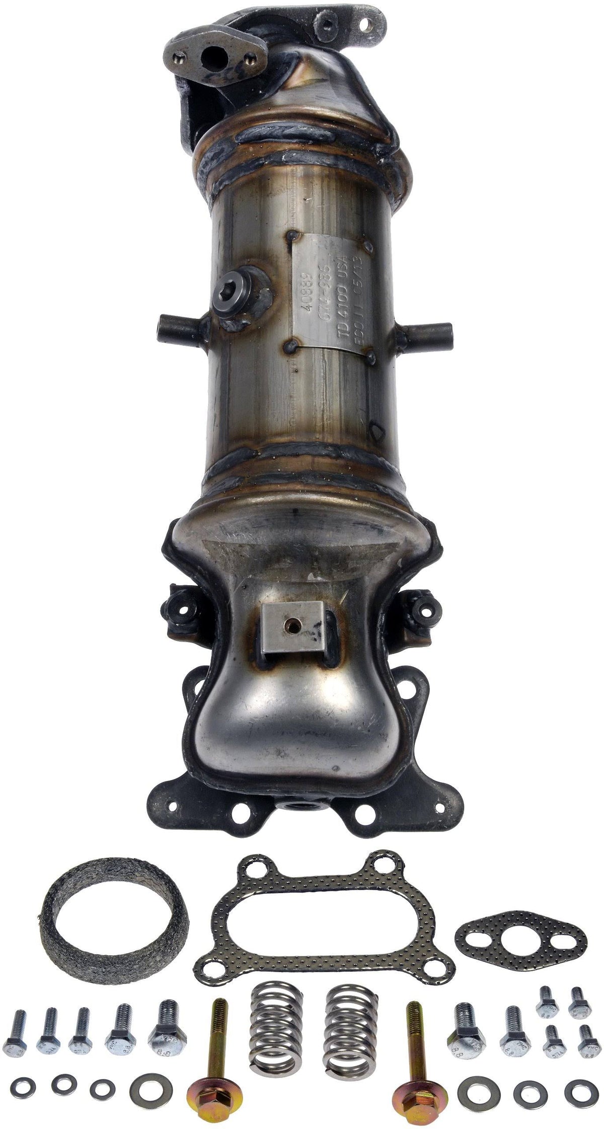 Catalytic Converter with Integrated Exhaust Manifold V87525