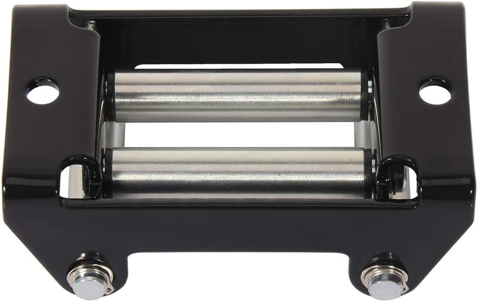 ATV Winch Roller Fairlead 3000-4000 LBs 4-Way Roller Cable Guide Pack of 2 I9781