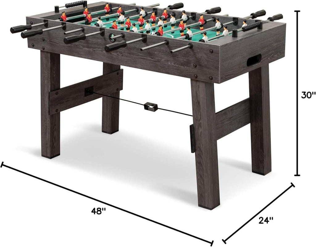 48" Mid-Size Indoor Foosball Table, Grey G1270