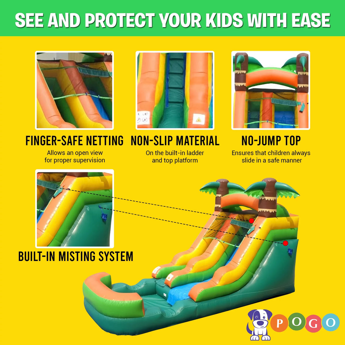 Inflatable Water Slide F9523