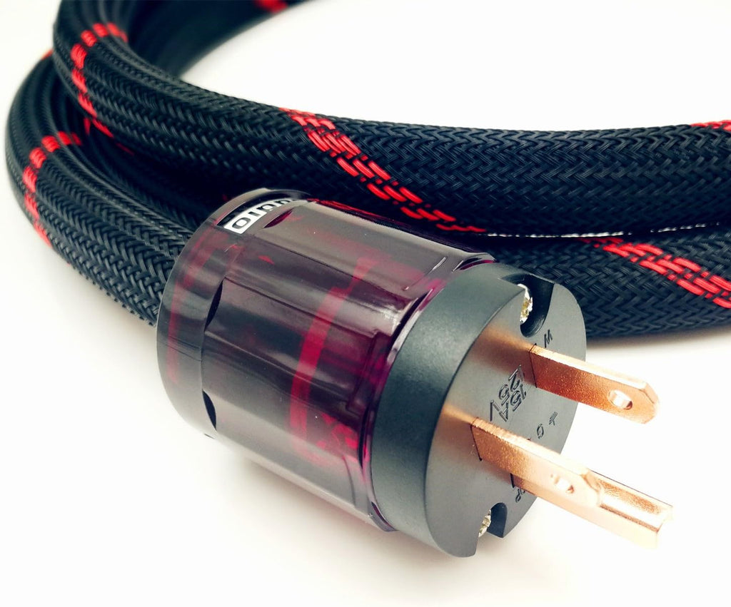 10 AWG HiFi Audio AC Power Cable Power Cord US Plug 6.6FT K3952