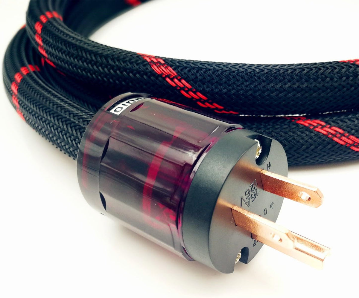 10 AWG HiFi Audio AC Power Cable Power Cord US Plug 6.6FT K3952