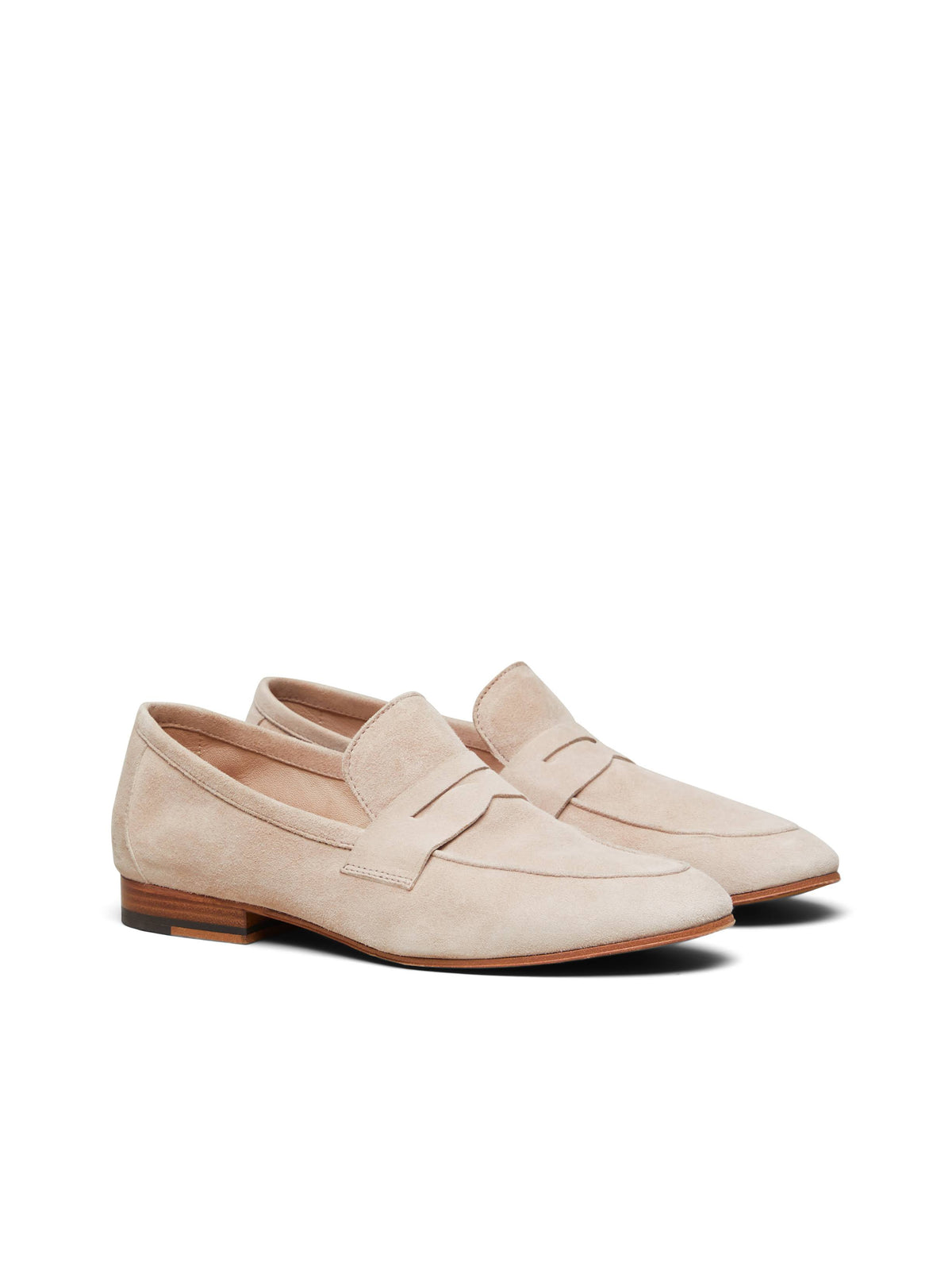 Oatmeal Suede Shoes F363150