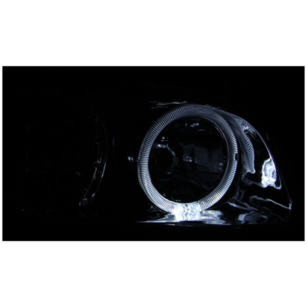 Black Halo Crystal Headlights for 2000-2001 Toyota Camry A5400