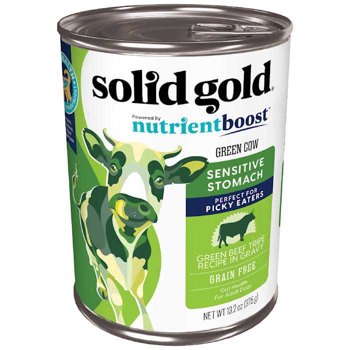 Solid Gold Green Cow Tripe Beef Free Dog Food T1293