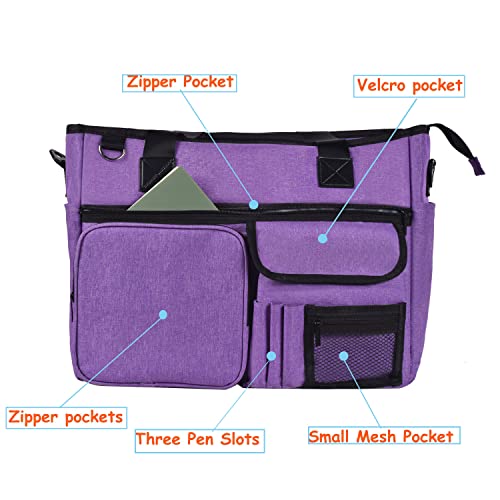 Nurse Tote Bag with Multiple Pockets A86459