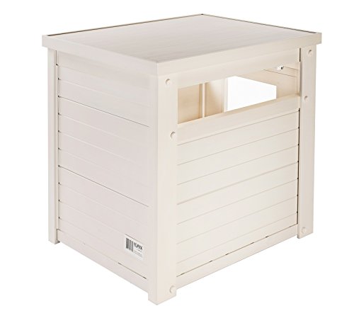 Espresso Jumbo Litter Box Cover End Table L659