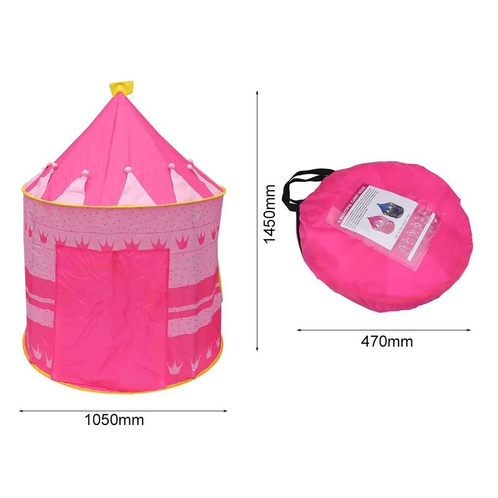 Pink Kids Play Tent E116923