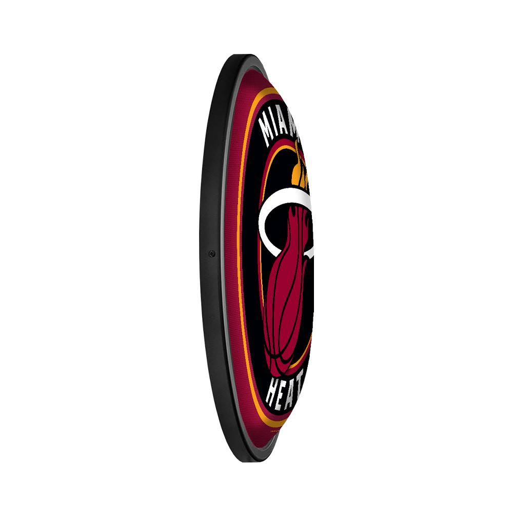 Round Slimline Lighted Wall Sign R530