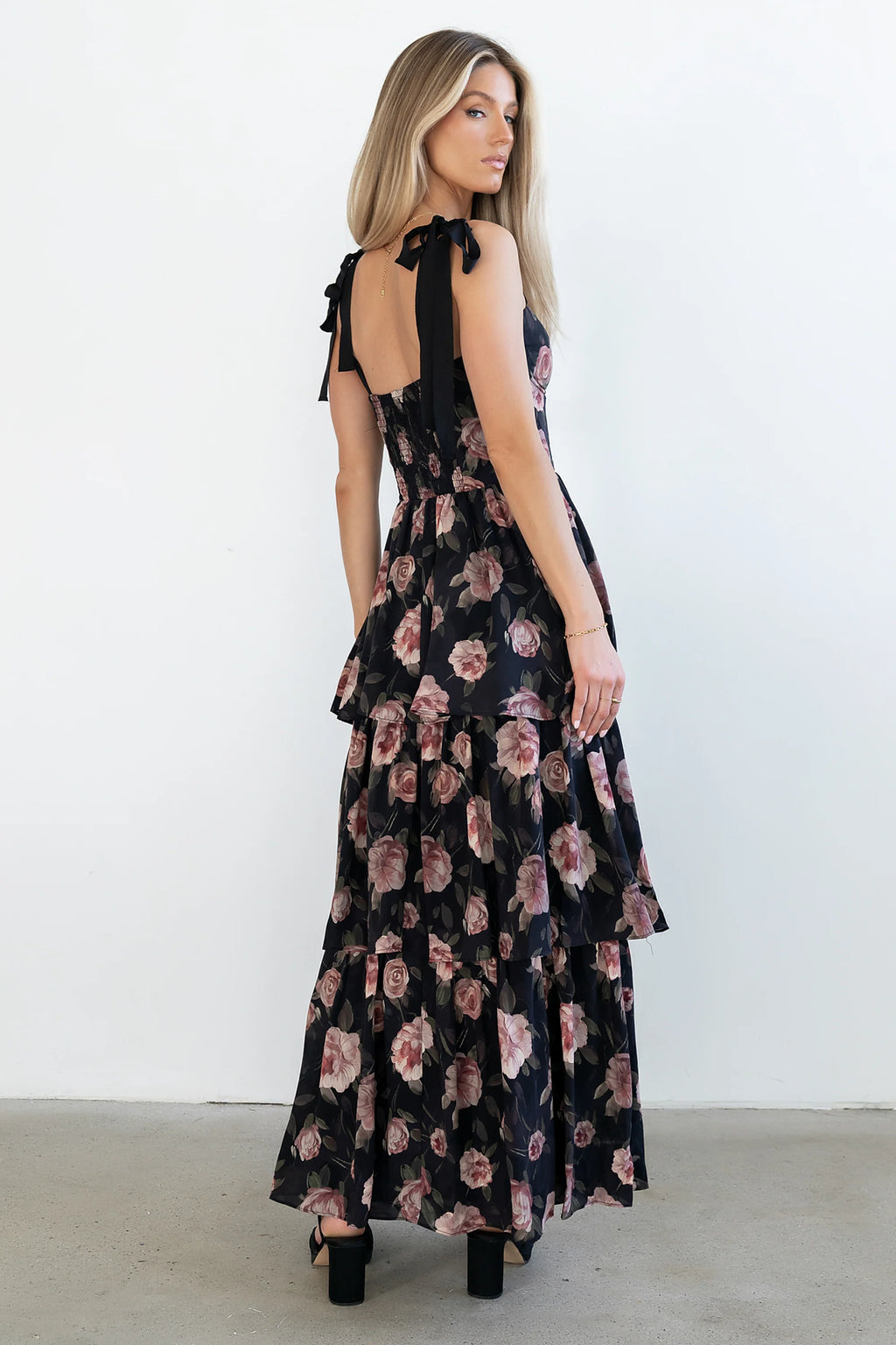 Ruffle Maxi Dress V63336