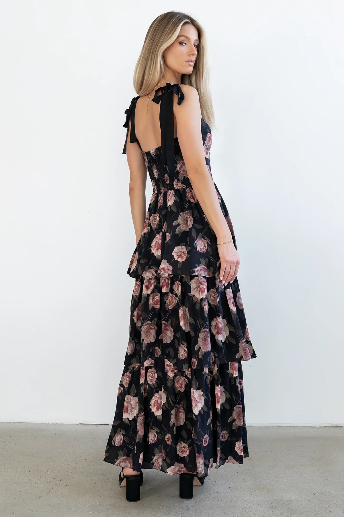 Ruffle Maxi Dress V63336