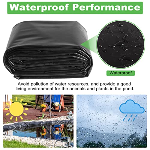 13 x 20 Feet Heavy Duty HDPE Pond Liner D286