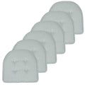16 x 17 Memory Foam Chair Pad Pistachio 6 Pack A325245