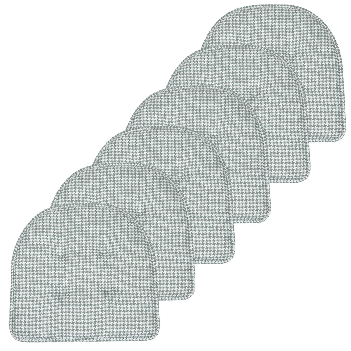 16 x 17 Memory Foam Chair Pad Pistachio 6 Pack A325245