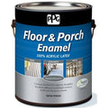 1 Gal Satin Porch & Floor Latex Paint White & Ultra Deep Base H1056
