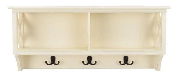 Grey Hanging Storage Wall Rack B3875