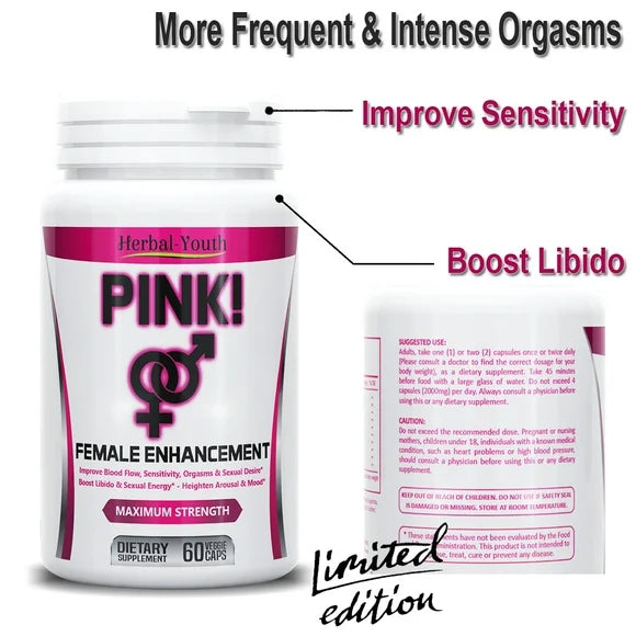 60 Capsules Sensual Enhancement Supplement C900