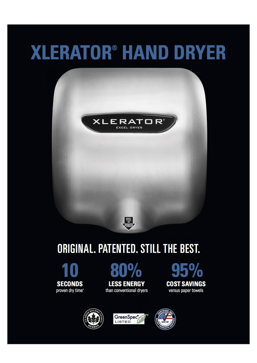 Stainless Steel Automatic Hand Dryer Q807878