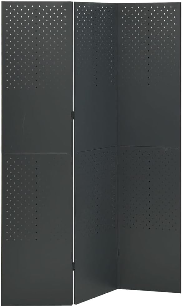 White Folding Room Divider Screen (47.2 x 70.9) E53963