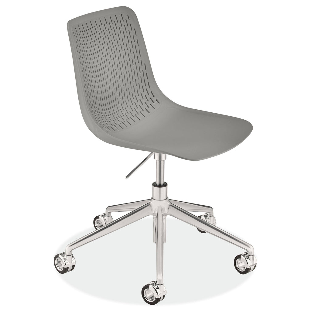 Grey Mini Swivel Office Chair H66687