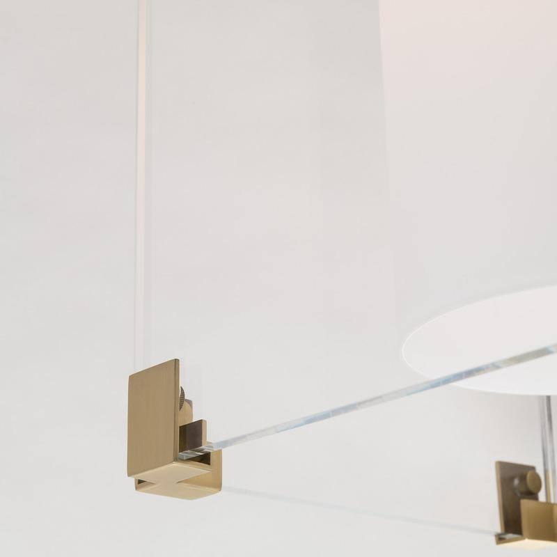 Aged Brass 1 Light Flush Mount K7181