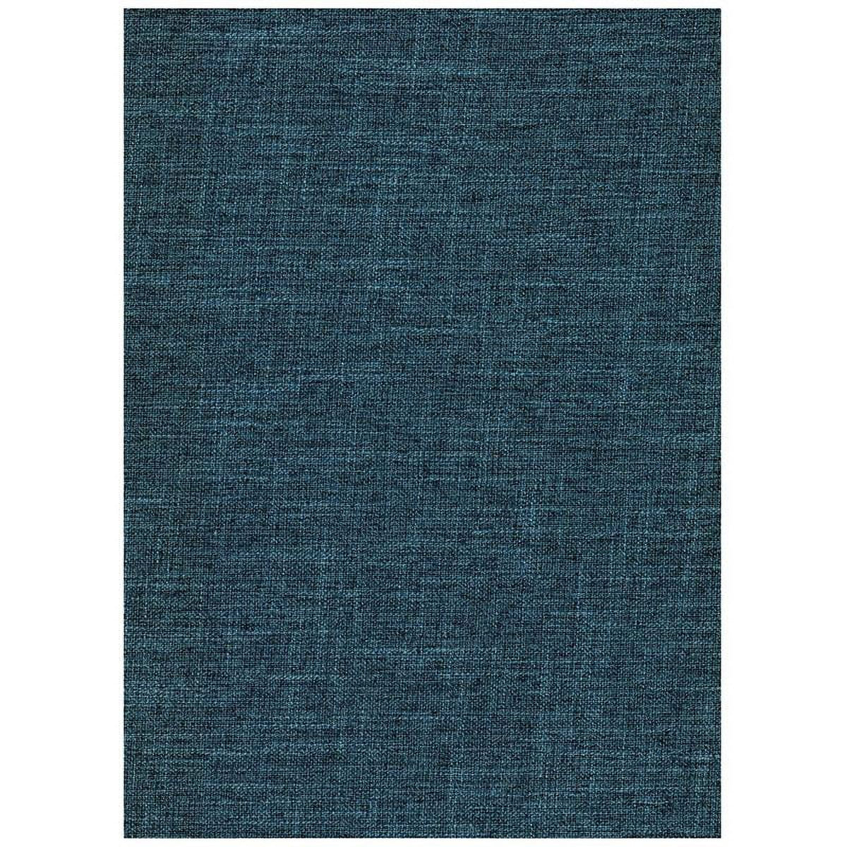 Aqua Blue Linen Fabric Futon S764