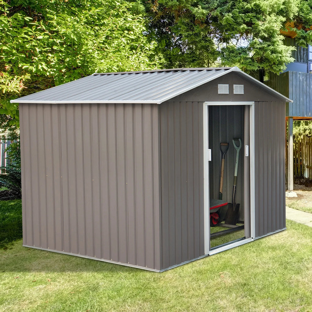 Outdoor Metal Garden Storage Shed K807