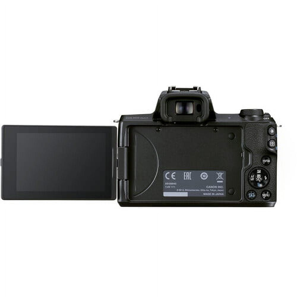 Mirrorless Camera with 15-45mm and 55-200mm Lenses (Black) D5616
