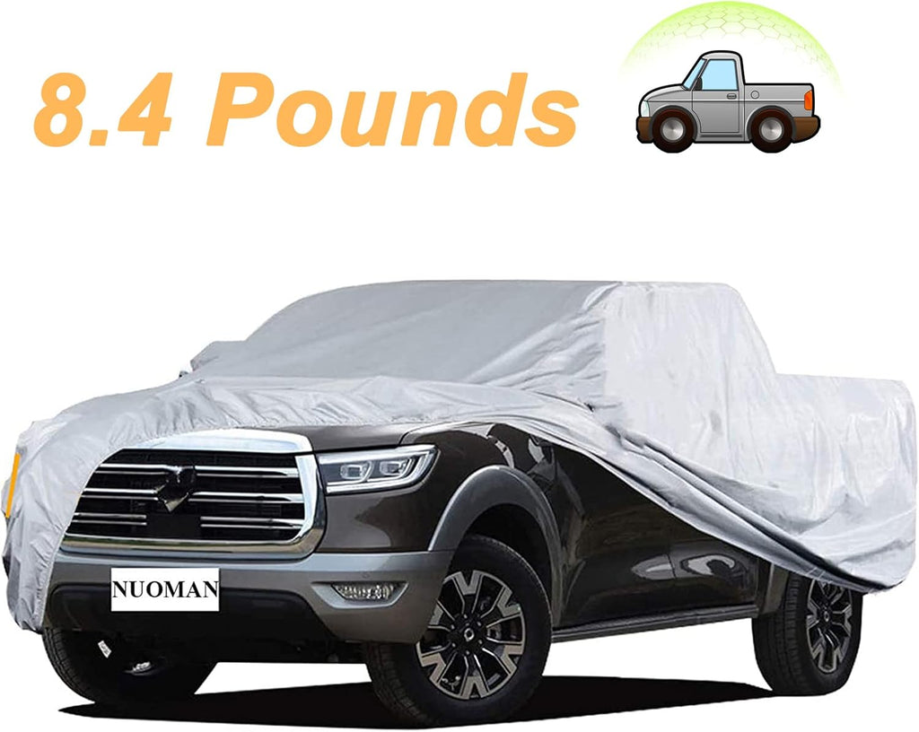 6 Layers Waterproof Cotton SUV Car Cover with Zipper O5906