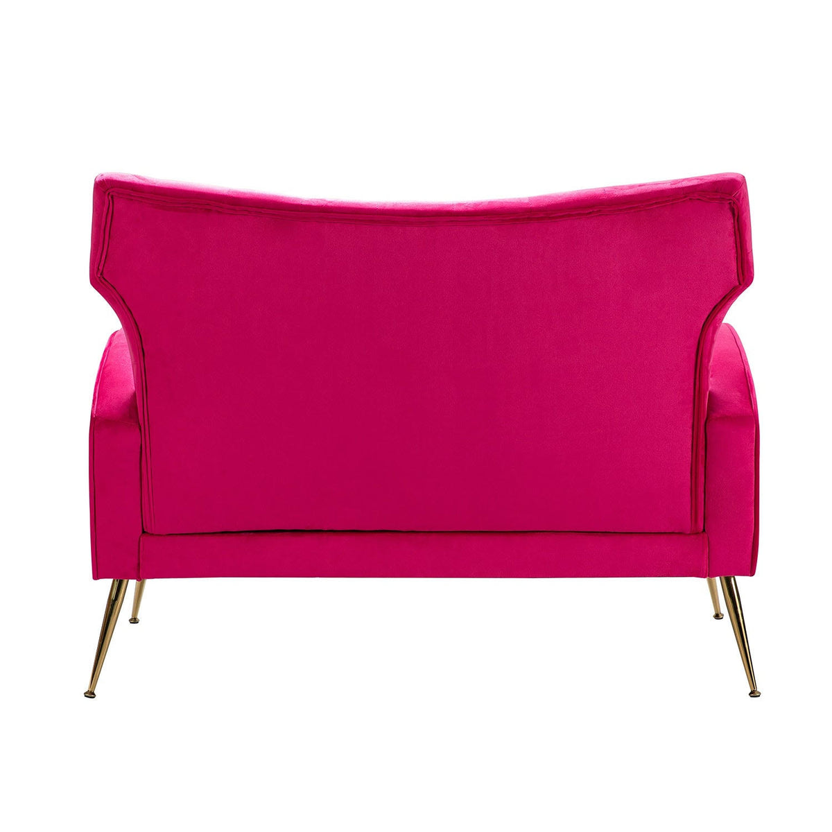 Grey Tufted Back Loveseat U223