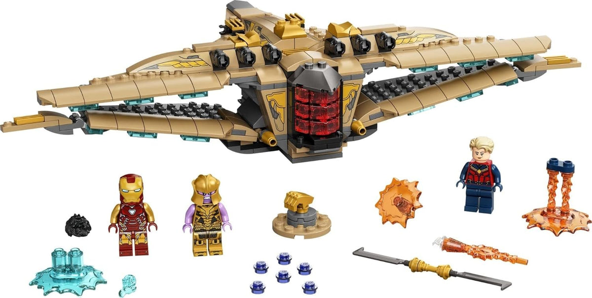 Thanos Spaceship Building Toy (322 Pieces) N36491