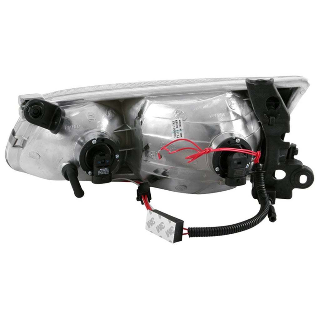 Black Halo Crystal Headlights for 2000-2001 Toyota Camry A5400