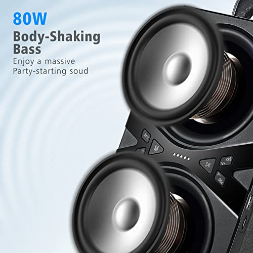 Portable Bluetooth Speaker with Lights C7064