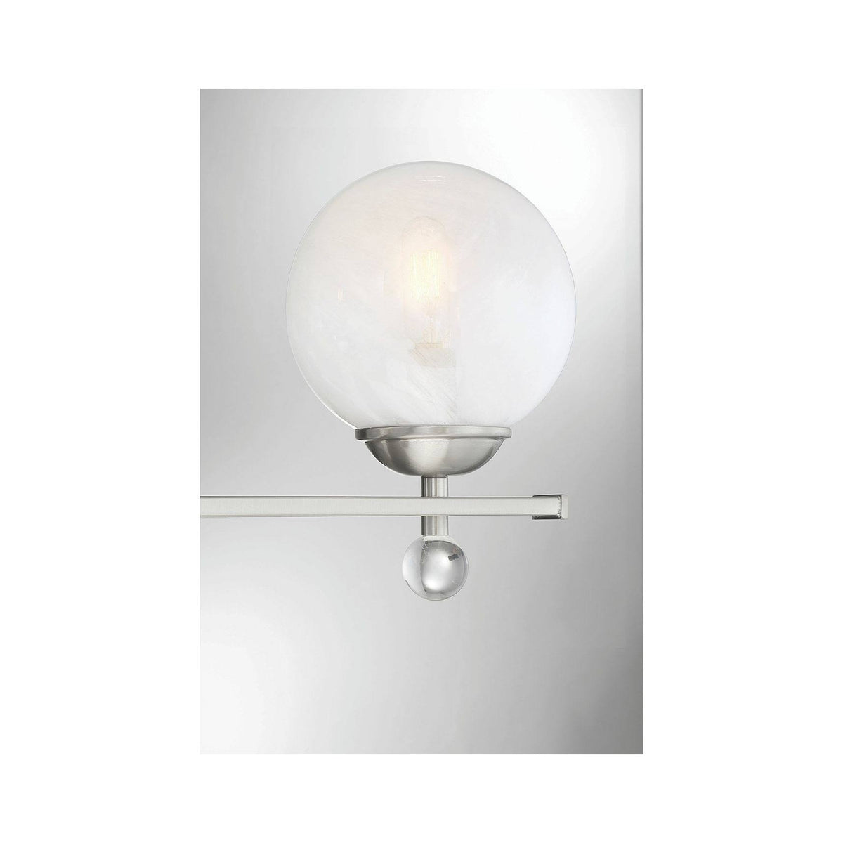 Satin Nickel 3 Light Bath B5558