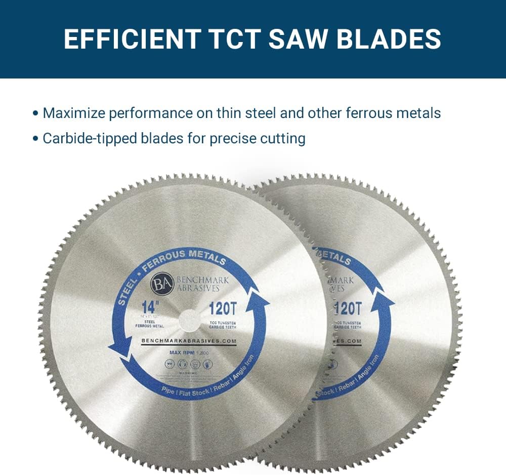 14 120 Tooth Tungsten Carbide Tips Saw Blade Pack of 2 R665