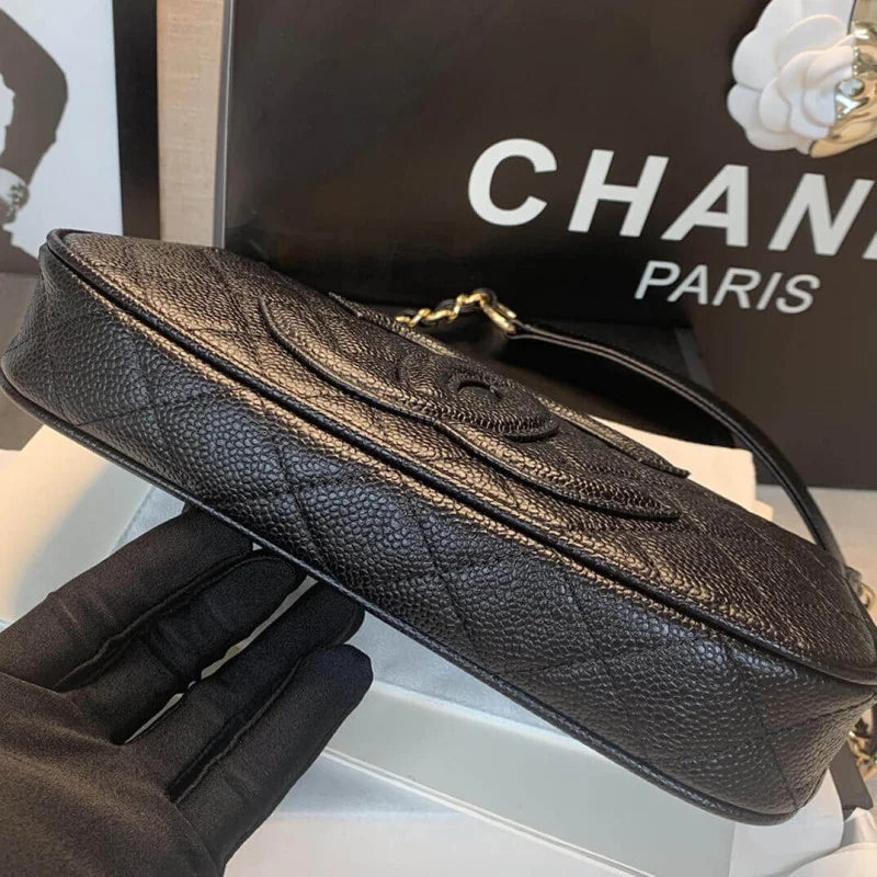 Grained Leather Hobo Bag C543723