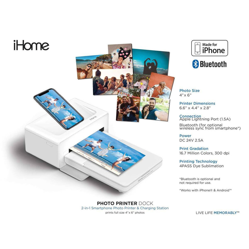 2-in-1 Photo Printer and Lightning Dock D21772