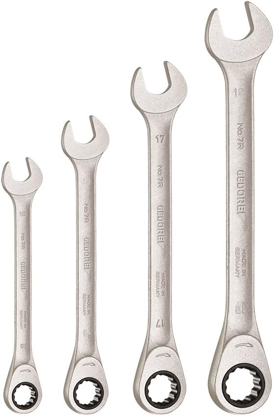 4 Piece Combination Ratchet Spanner Set X369128