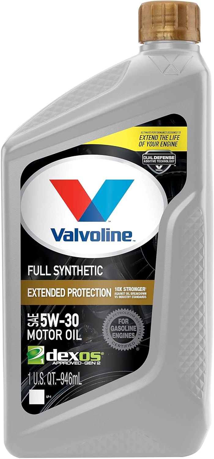 Full Synthetic Motor Oil SAE 5W-30 1 QT, Case of 6, Pack of 2 V418475