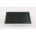 2-burner Trimline Cooktop, black with touch control Q26423
