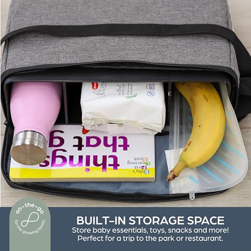 Travel Booster Seat with Storage Compartment D511792