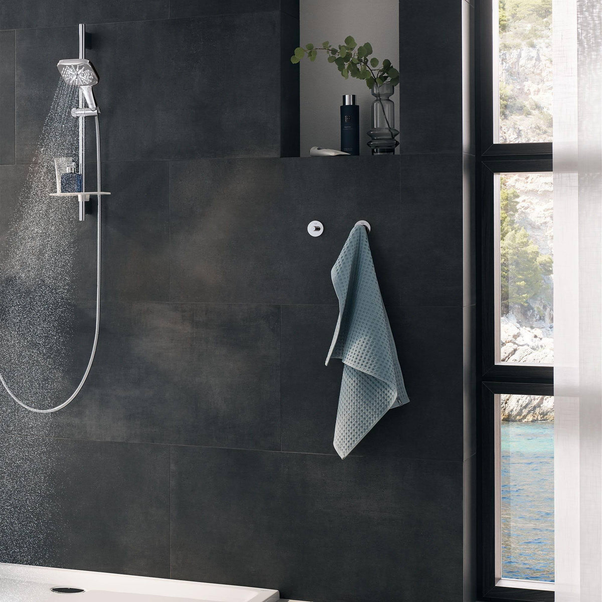 Starlight Chrome Shower Slide Bar K3763