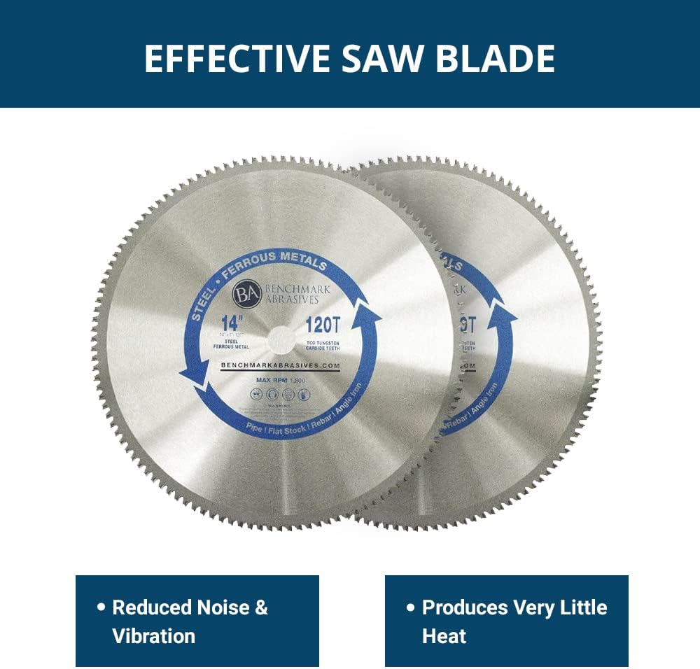 14 120 Tooth Tungsten Carbide Tips Saw Blade Pack of 2 R665